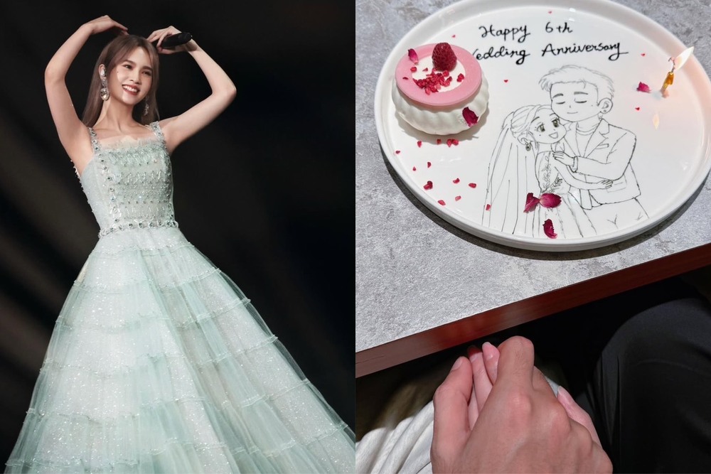 上月動完手術！　楊丞琳甜牽李榮浩慶「結婚6週年」：謝謝你在術後都陪伴我