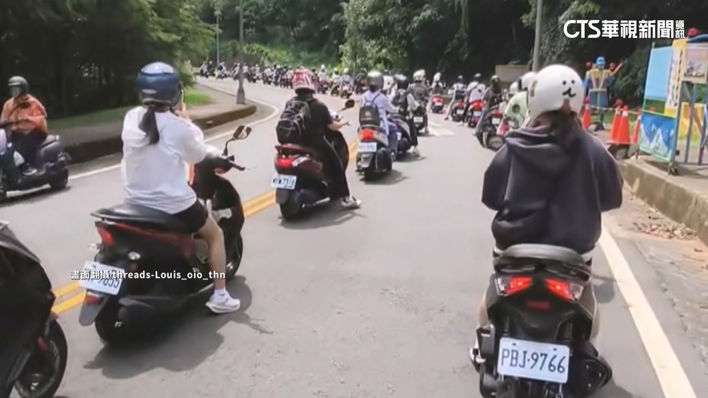 暨大車牌感應卡車道　學生烈日下晒半小時