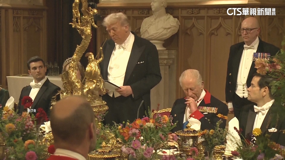 皇家空軍軍機衝場！　英王室高規格接待川普