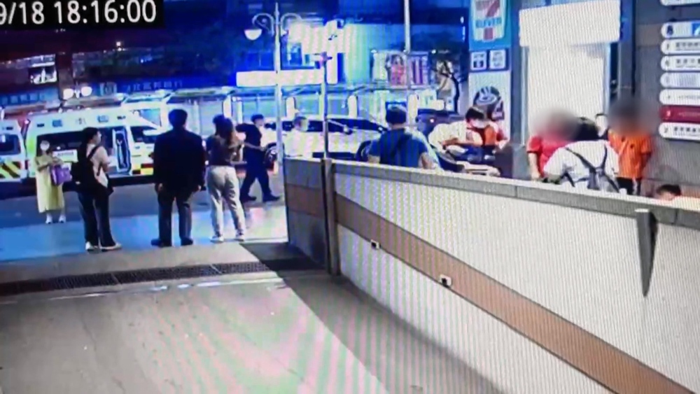 大安捷運站驚傳傷害案　台大生遭三節鞭猛毆血流不止