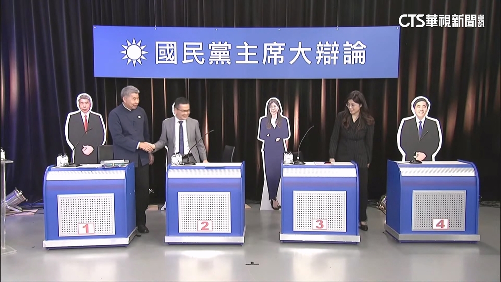 藍黨魁「大辯論」登場！　鄭.羅.張3人交鋒　卓伯源到場遭攔