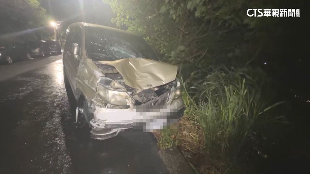 廂型車駕駛2度肇逃！撞完女騎士後再連環擦撞汽機車