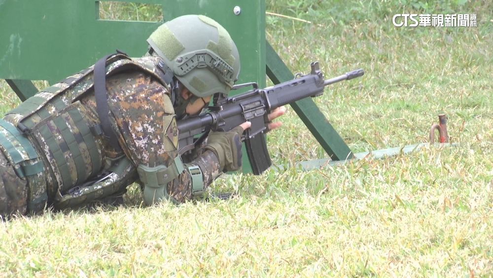 成功嶺新兵打靶　T91子彈擊中左臉.左眼球重傷搶救
