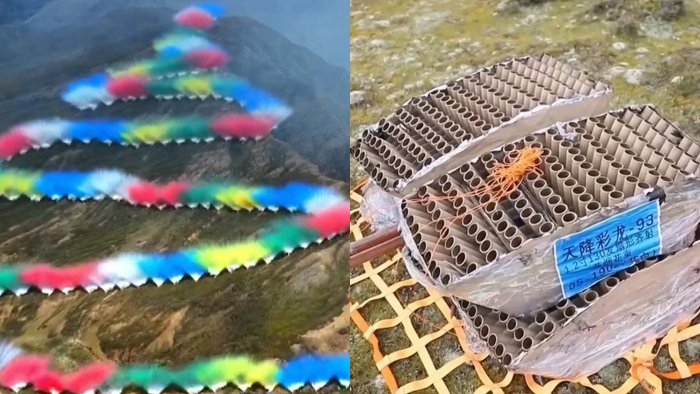 始祖鳥、蔡國強喜馬拉雅山放煙火　現場竟留垃圾滿地！中網氣炸：去坐牢