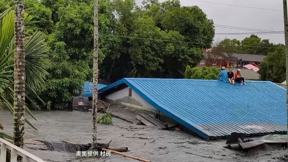 花蓮堰塞湖壩頂溢流！泥水灌進市區　縣府籲快撤：第二波水量更大