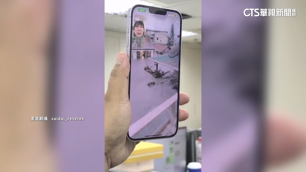 水淹花蓮光復市區！　居民躲2樓急call立委求救