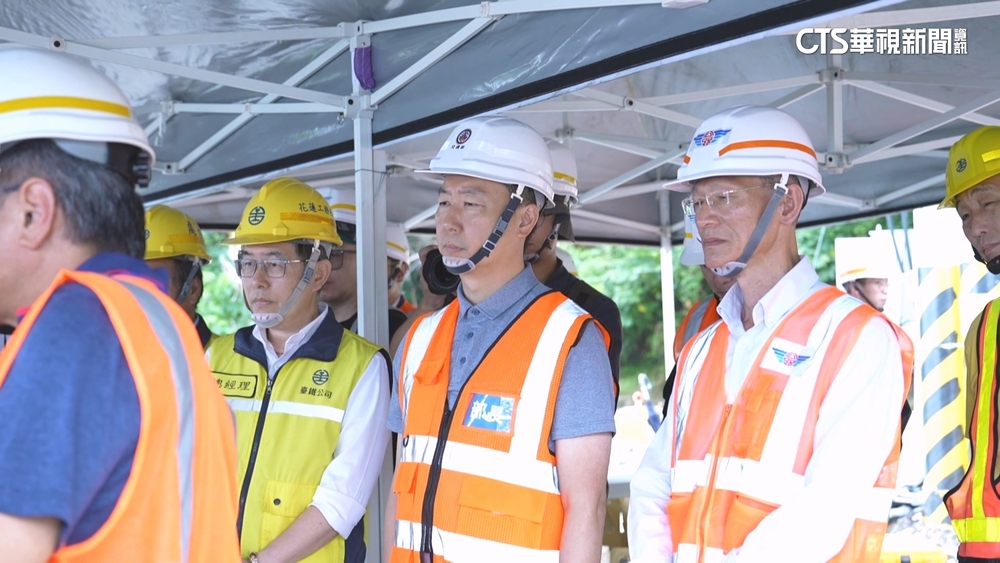 視察蘇花路廊鐵公路防颱　交長陳世凱：確保通行順暢