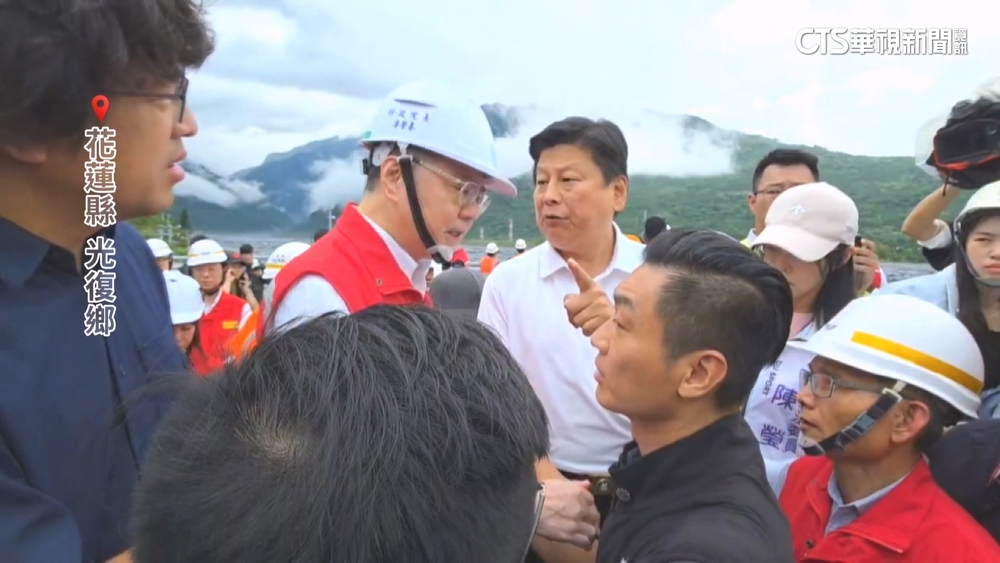 卓榮泰.傅崐萁同框視察！　傅批中央.卓急救災