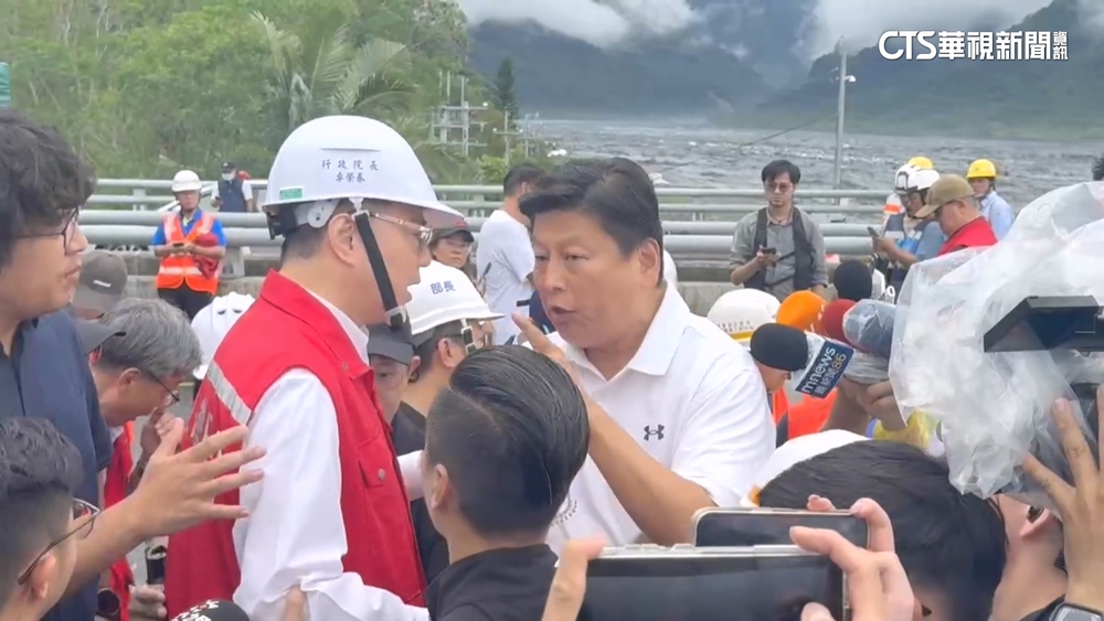卓榮泰.傅崐萁同框視察！　傅批中央.卓急救災
