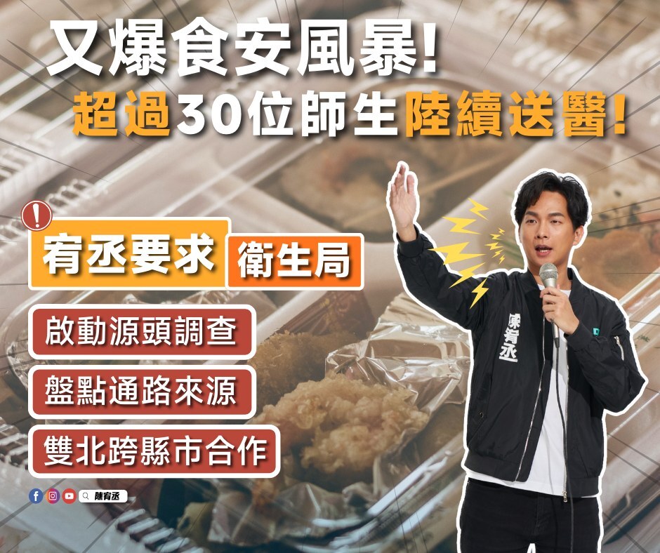 北市某安親班疑似集體食物中毒　32人就醫 便當店勒令停業