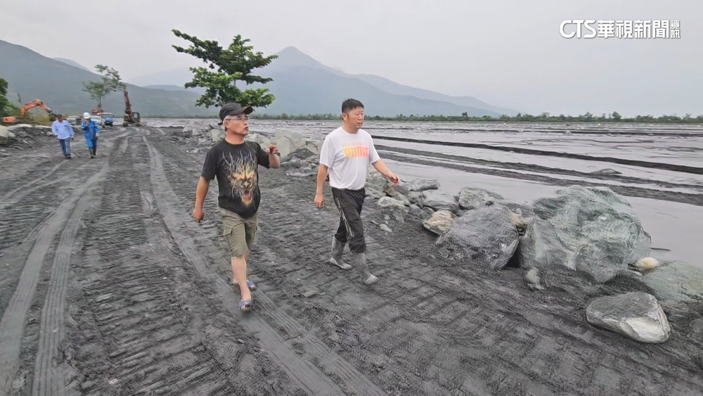 張峻控馬太鞍溪「堤防」破口致災！　九河分署尚未回應