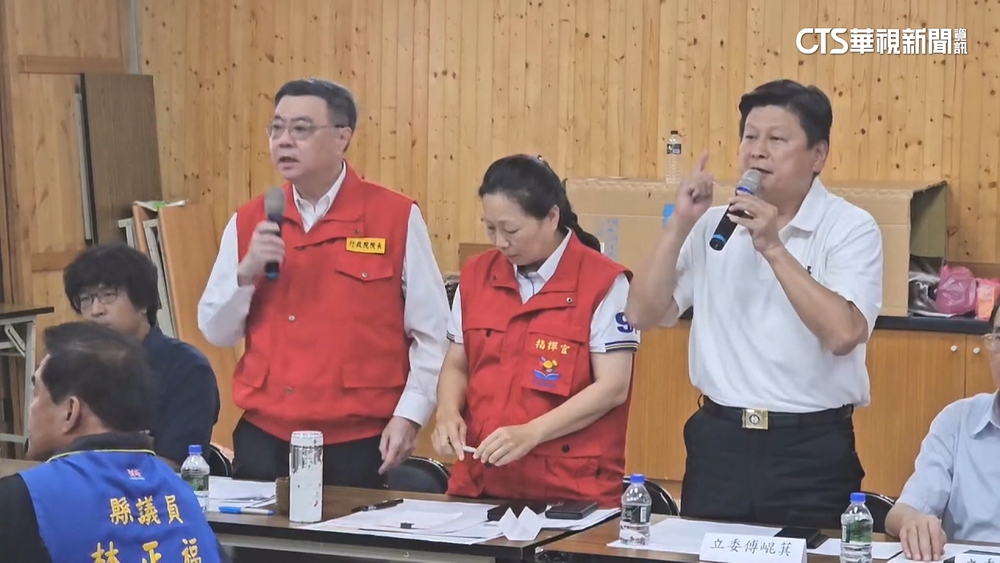 雙頭馬車？　地方中央不同調　分配站.記者會各開各的