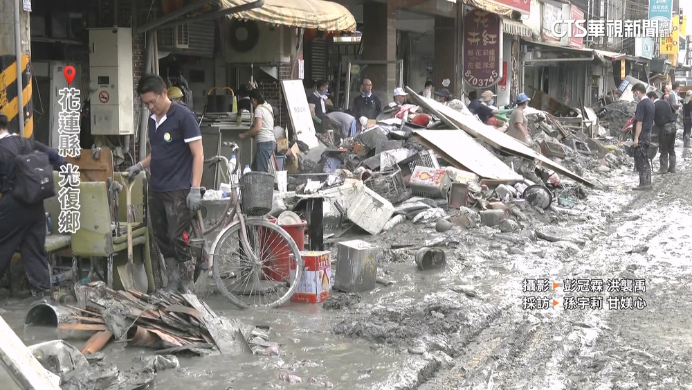 洪災淤泥「又稠又黏顏色深」　恐遭重金屬污染