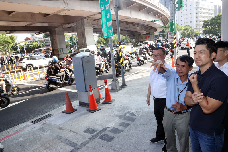 公館圓環拆除後首個上班日　蔣萬安現場視察：還算順暢