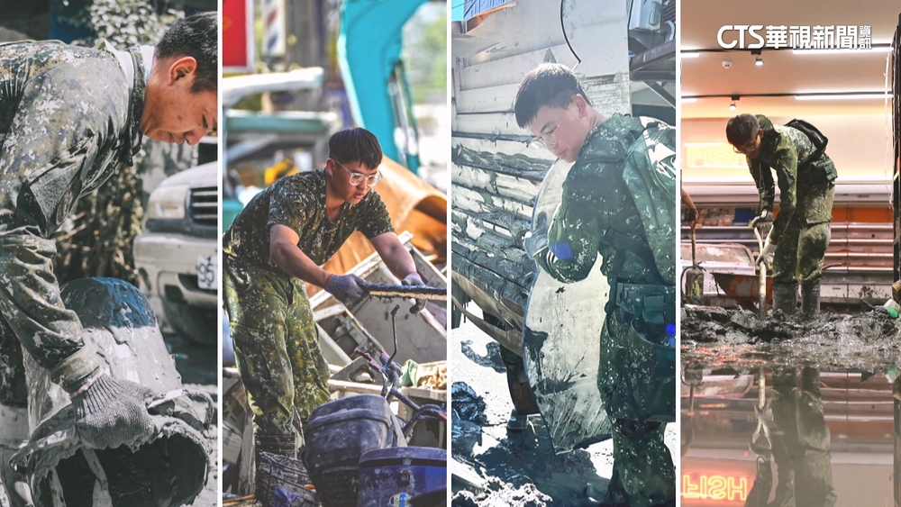 國軍挺進花蓮救災　1085受災戶已完成清淤