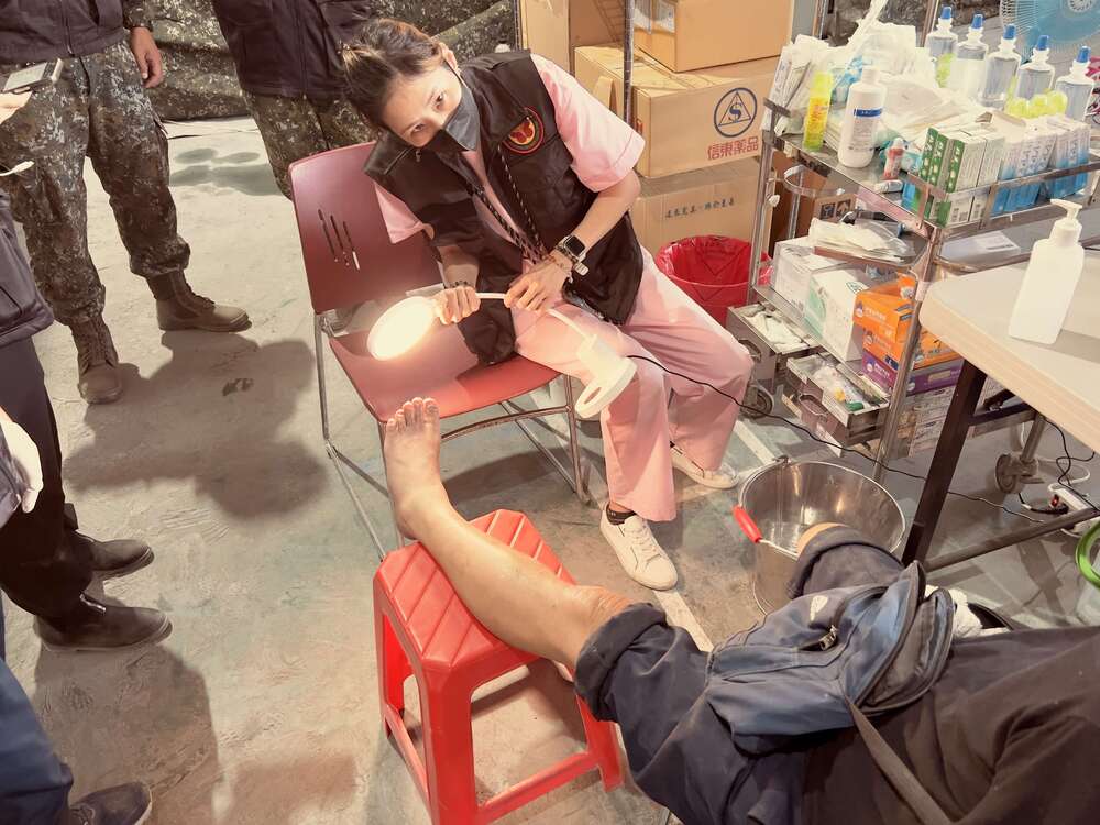 協助國軍進駐光復災區復原　「慈悲的光明燈」讓官兵足感心