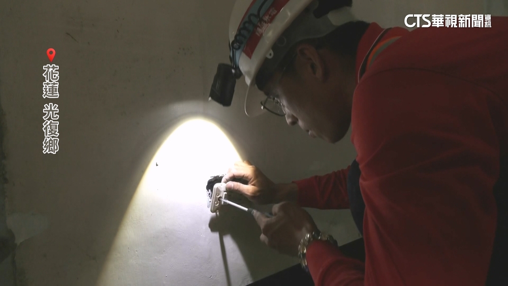 水電大軍進駐確保安全　光復災區水電逐步恢復