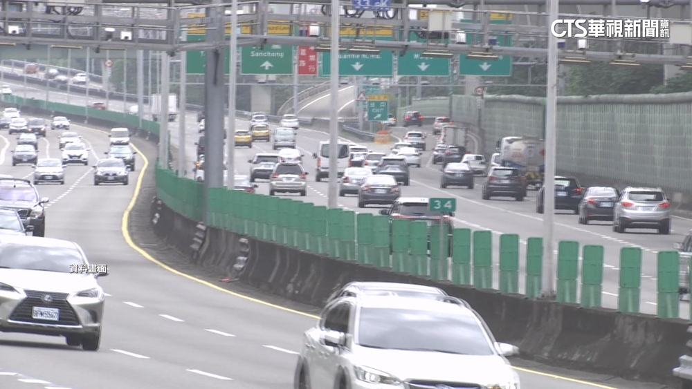 今國道北上車潮估平日1.4倍　高公局公布11處易塞路段