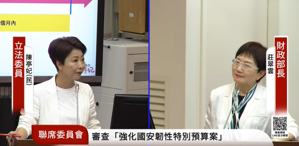 綠委預估「普發1萬11/17前發放」？　財長莊翠雲：是的 一定會