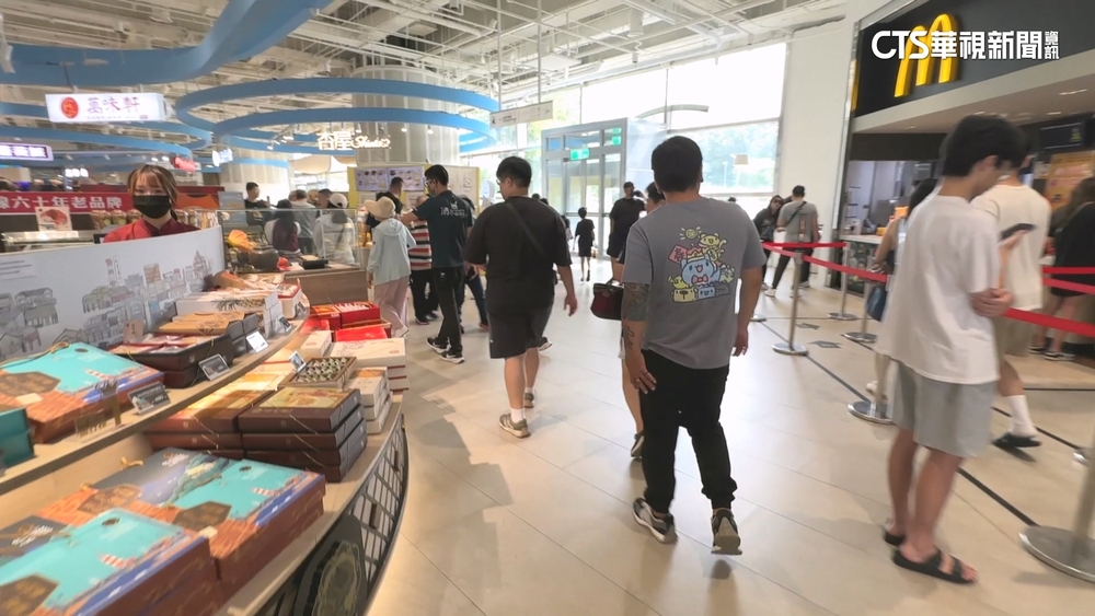 連假首日湧人潮　清水服務區：3天業績估1500萬