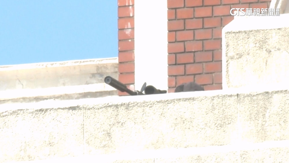 雙十國慶大會維安高規格　總統府頂樓狙擊手待命