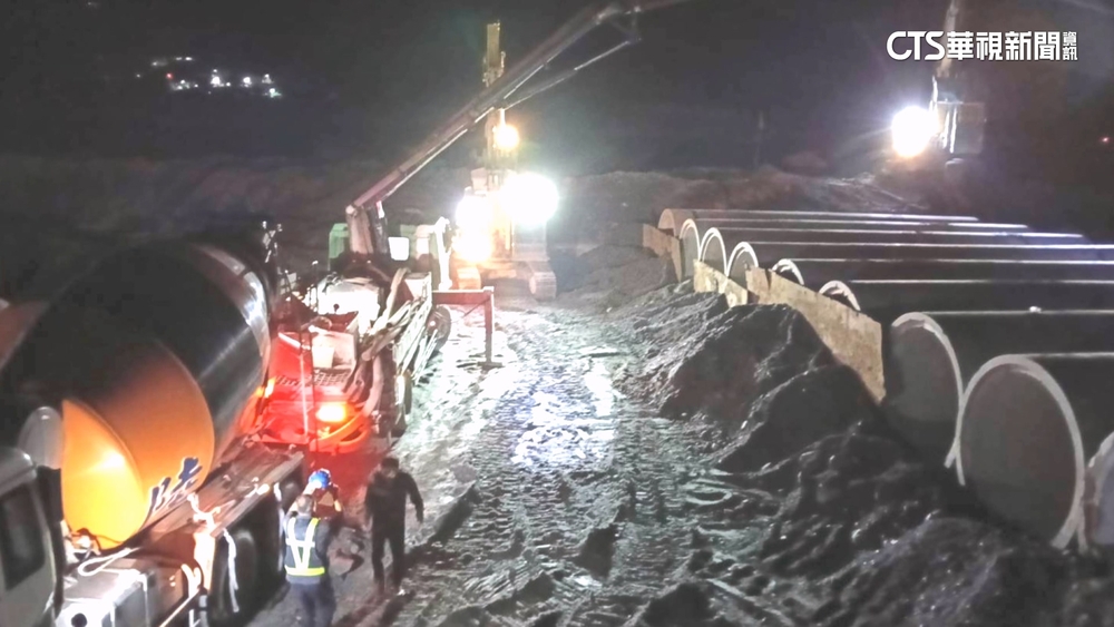 無名英雄日日熬夜搶修　馬太鞍溪便道提早5天完工