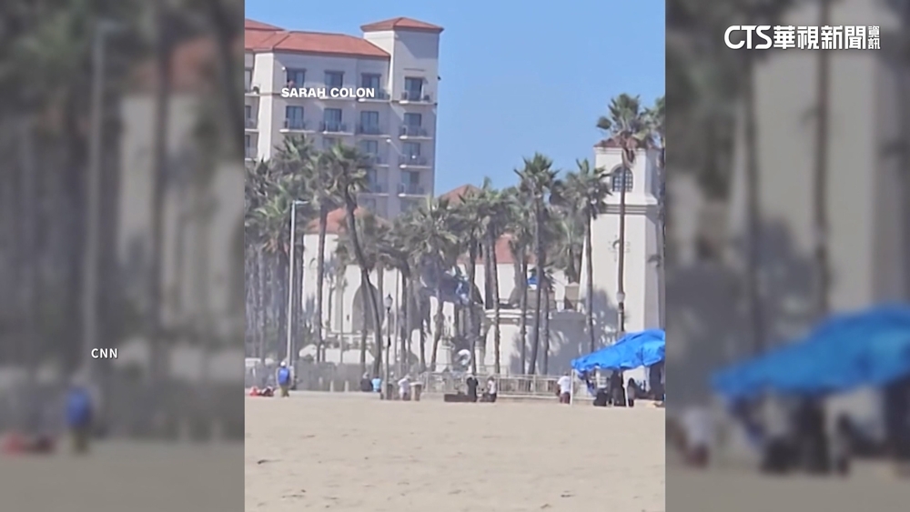 美又傳飛安意外　直升機墜毀加州海灘附近