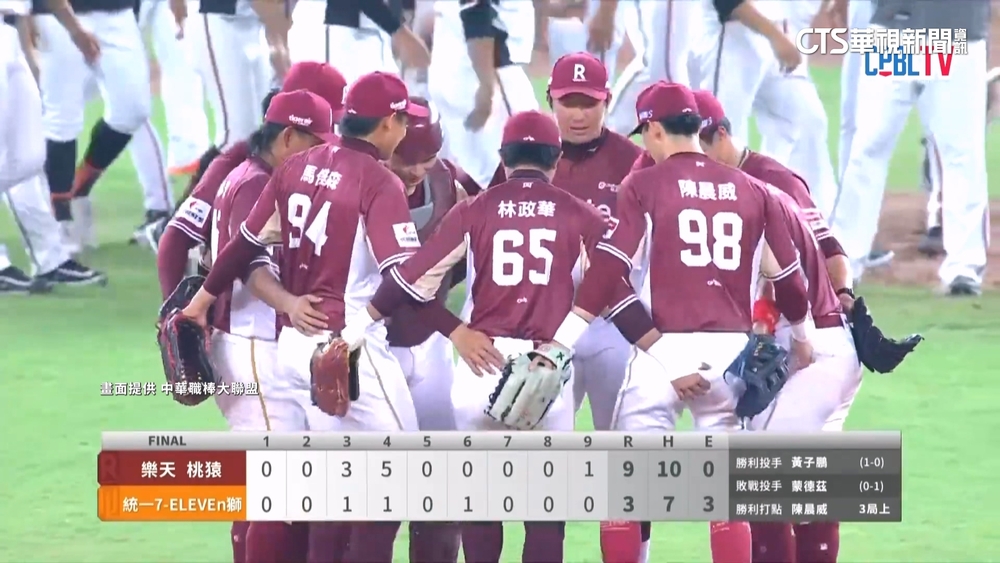 中職季後挑戰賽GAME 3　暴力猿逼出驟死戰