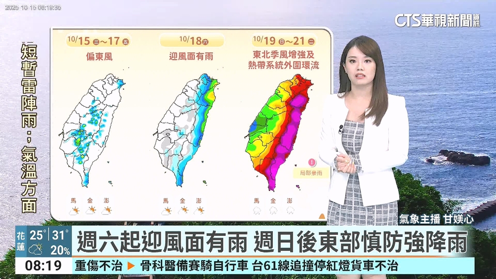 準颱「風神」最快週末生成　恐共伴效應防強降雨