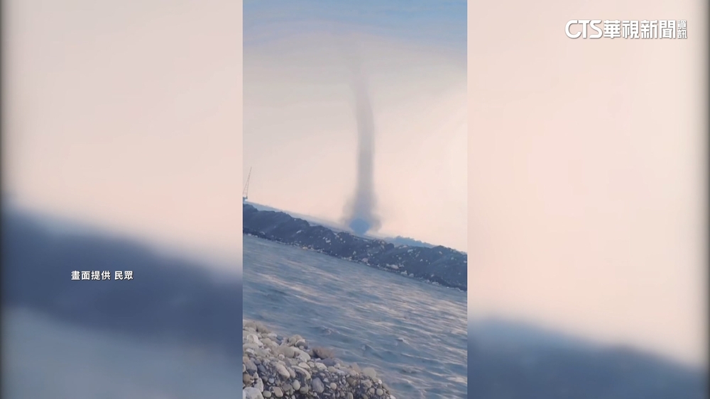 罕見！　高雄美濃驚現「龍捲風」　氣象站：午後熱對流旺盛