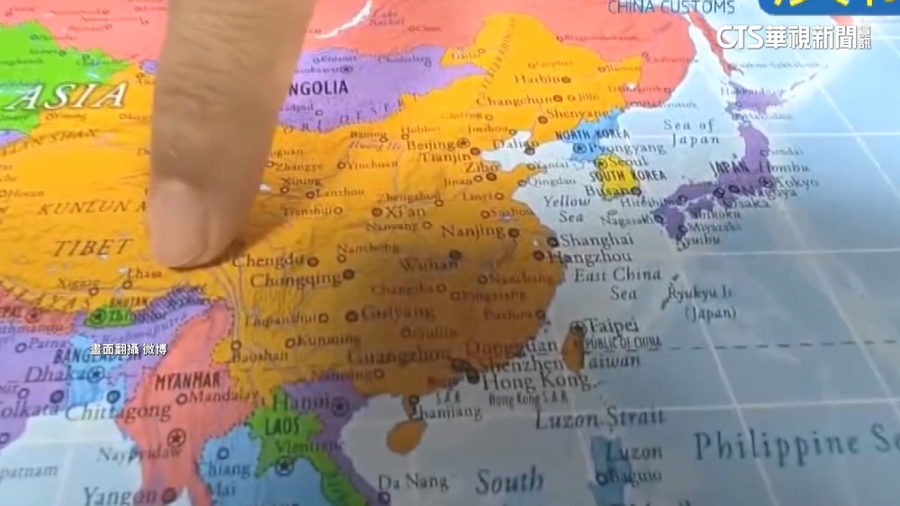 中國海關查扣6萬張「問題地圖」　稱錯誤標註台灣