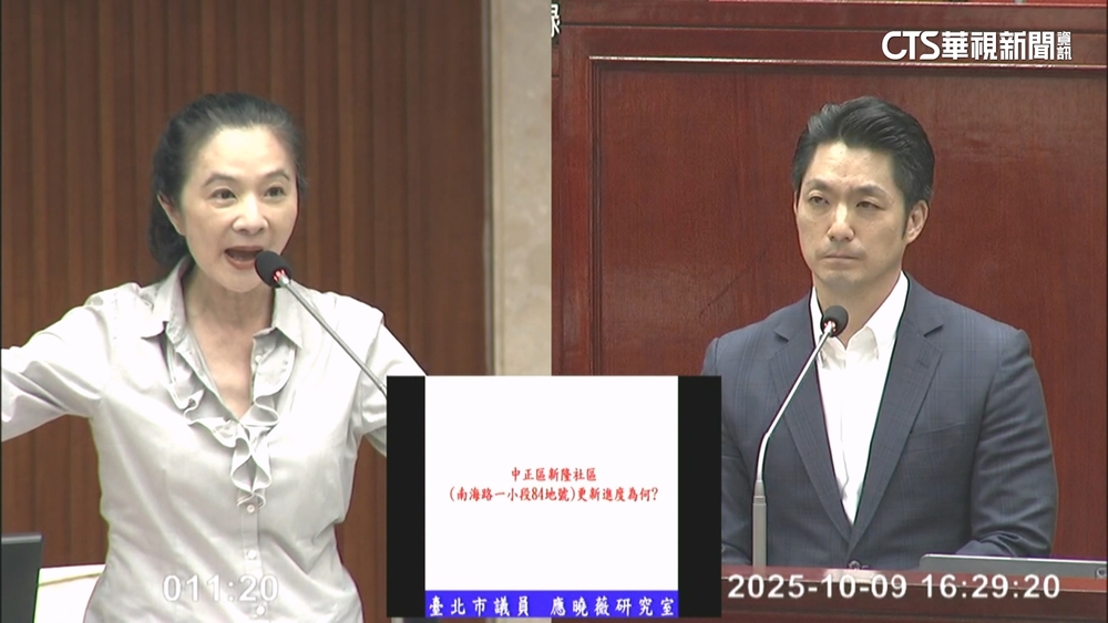 應曉薇質詢「要蔣萬安整頓都發局」　北檢：恐嚇證人