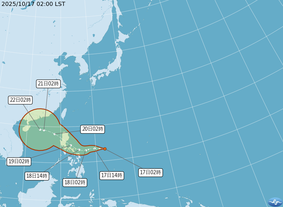 颱風「風神」將生成！全台周末變天　「基北宜花」防強降雨