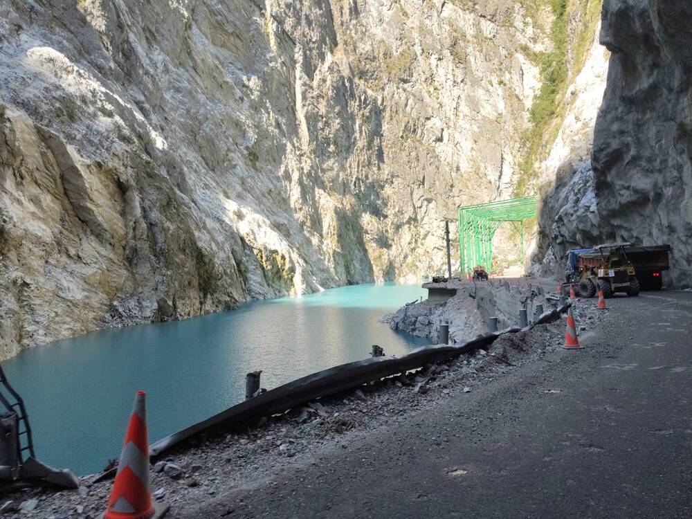 花蓮立霧溪堰塞湖今晚6點將溢淹！　花蓮縣府：請鄉親盡速離開太魯閣