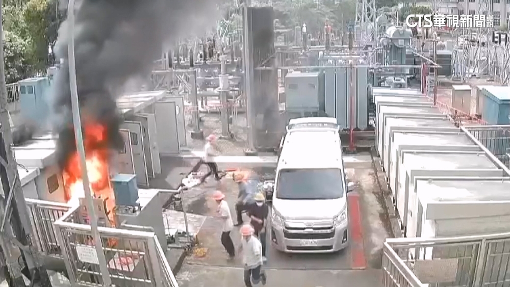 蘭陽電廠設備箱冒火光　廠長70%二到三度灼傷送醫