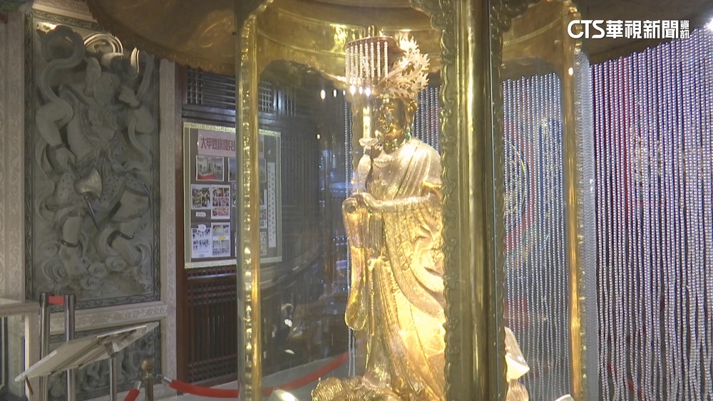金價飆！大甲「金媽祖」翻10倍　價值超過11億台幣
