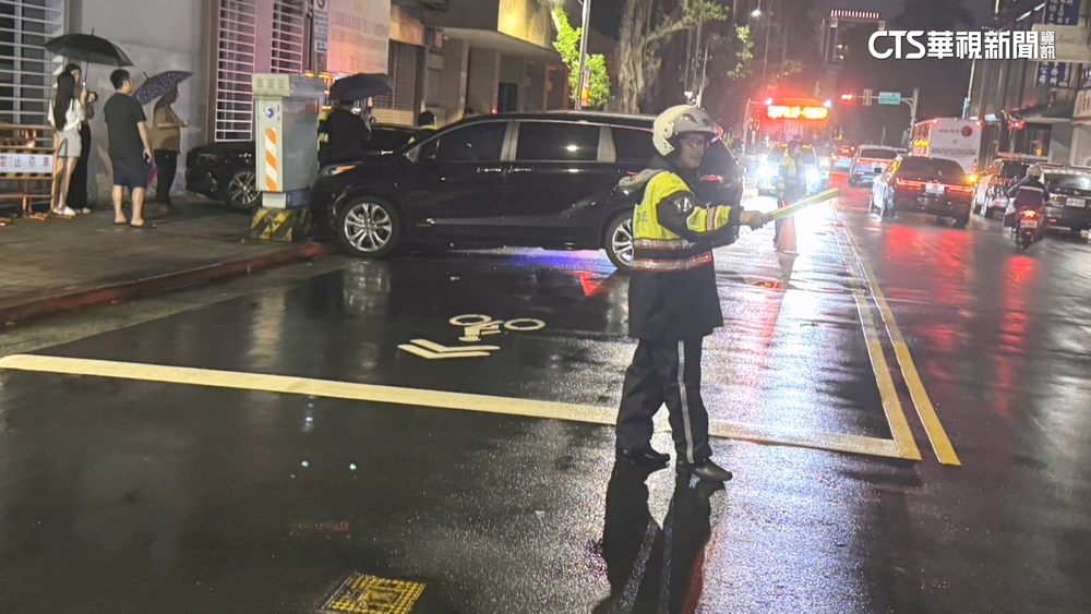 柯建銘司機「衝撞立法院外牆」　疑油門踩太重暴衝