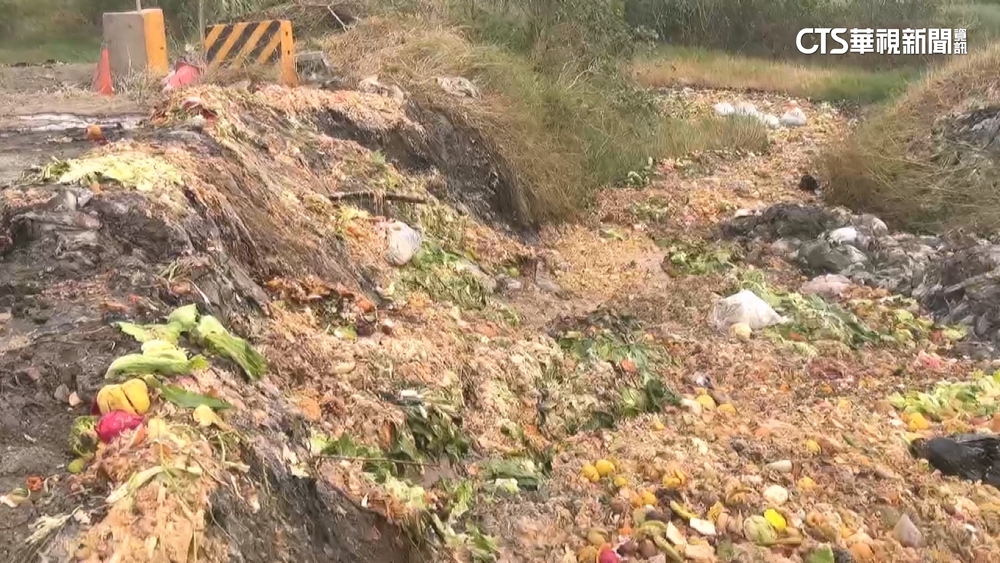 台中廚餘挖洞掩埋恐擴大污染？　環保局：依法處置
