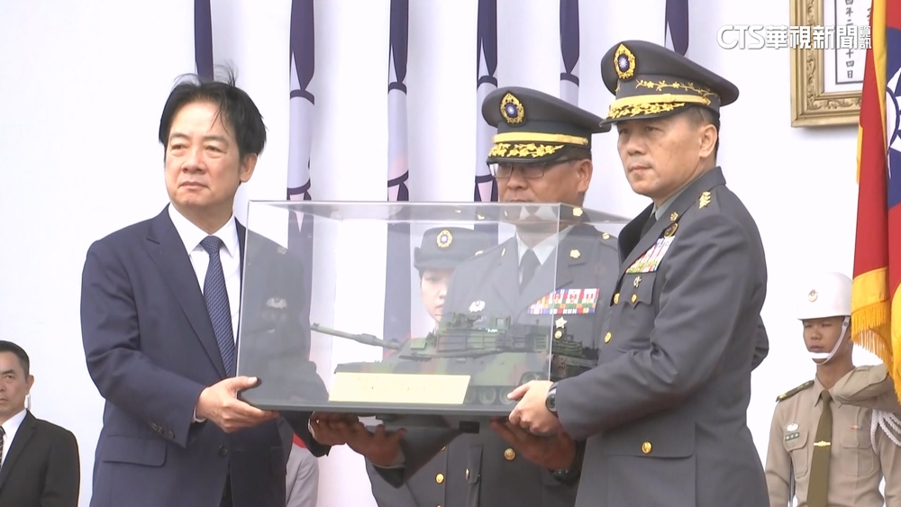 M1A2T戰車成軍　賴清德：只有實力才可以帶來真和平