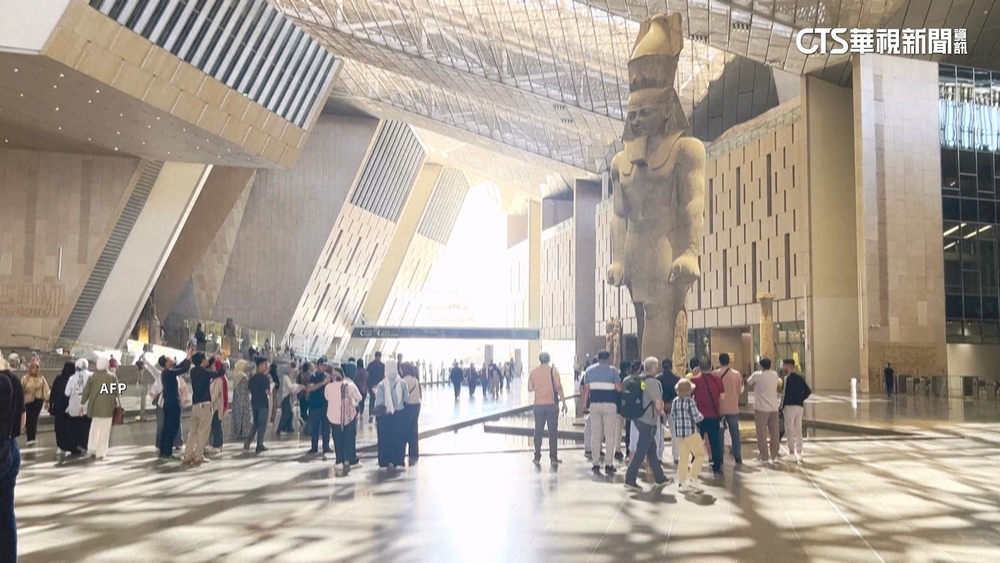 大埃及博物館開幕　完整展出圖坦卡門陪葬品