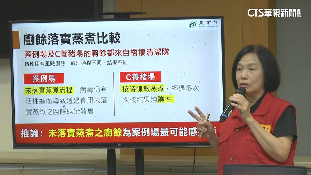 台中豬瘟確認為單一案例！　禍首疑「廚餘未煮熟」