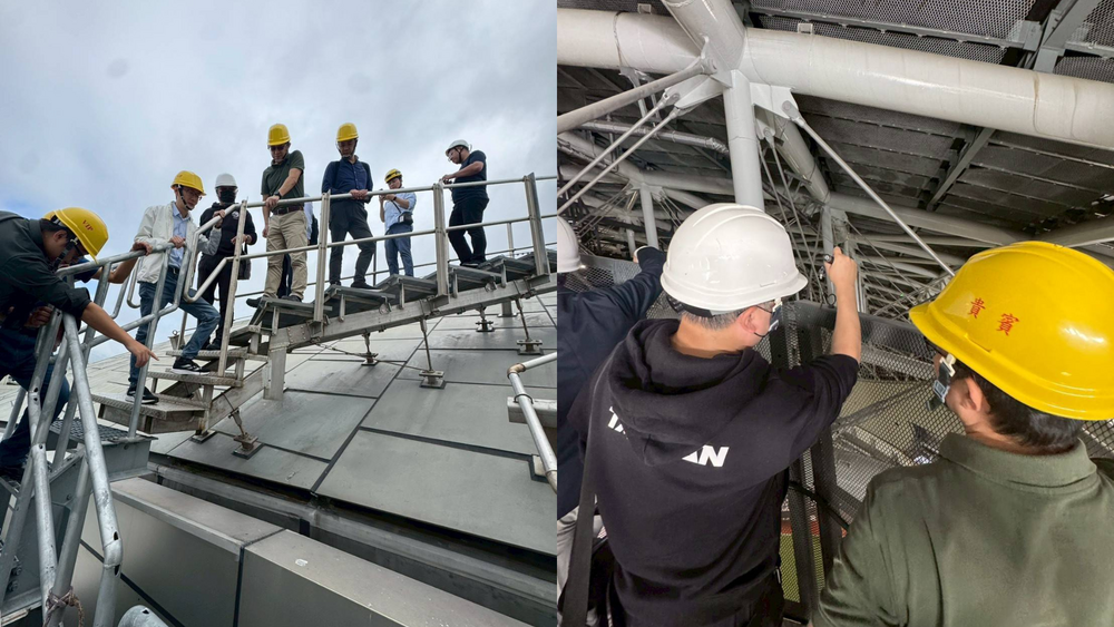 北市體育局邀技師公會會勘大巨蛋　檢視抓漏SOP與改善情形