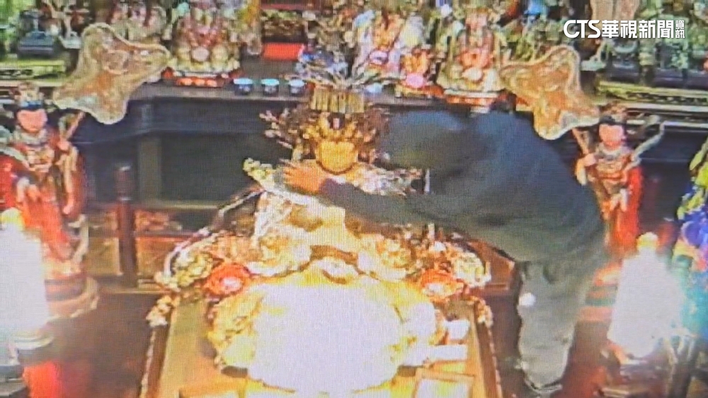 膽大包天！南方澳進安宮「珊瑚媽祖」被偷　估損失上千萬