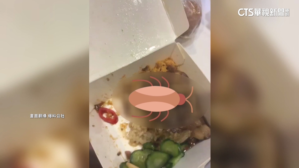 點外送米糕驚見「小強屍體」　衛生局稽查多項缺失開罰