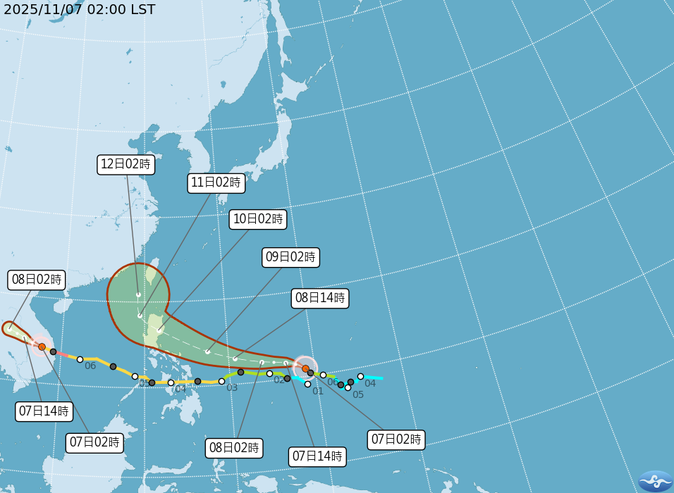 「鳳凰」還在增強！巔峰可達強颱　路徑估北轉撲台「影響日期曝光」