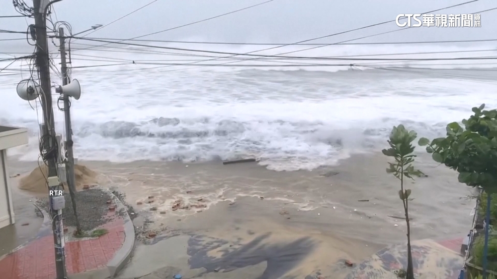 海鷗颱風襲越南5死　摧毀3千棟建築160萬戶斷水電