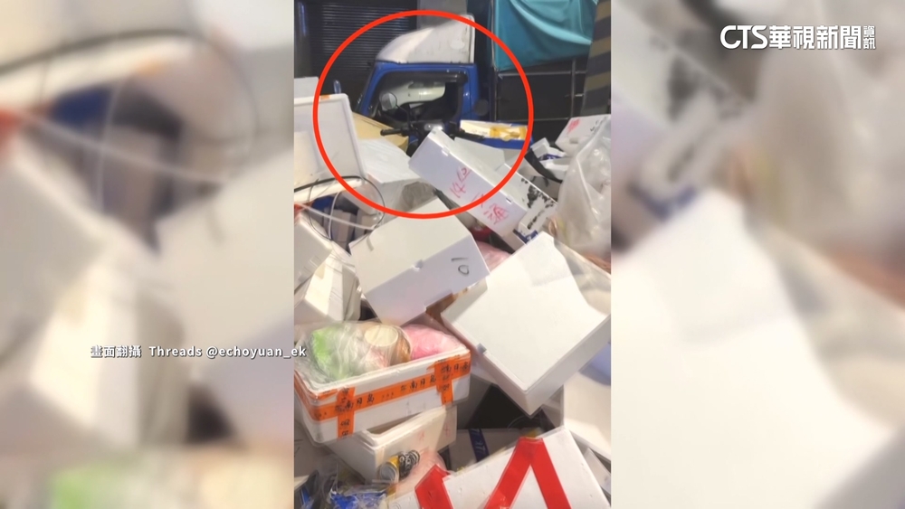 民怨機車停車格被垃圾掩埋　基市府：必要時依法裁處