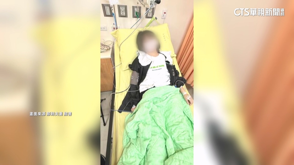 "那對夫妻"愛女險氣胸送加護　醫:勿輕忽"縱膈腔氣腫"