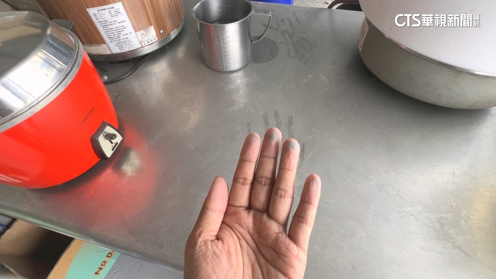 受颱風+東北季風影響　台東卑南溪河床刮風飛沙