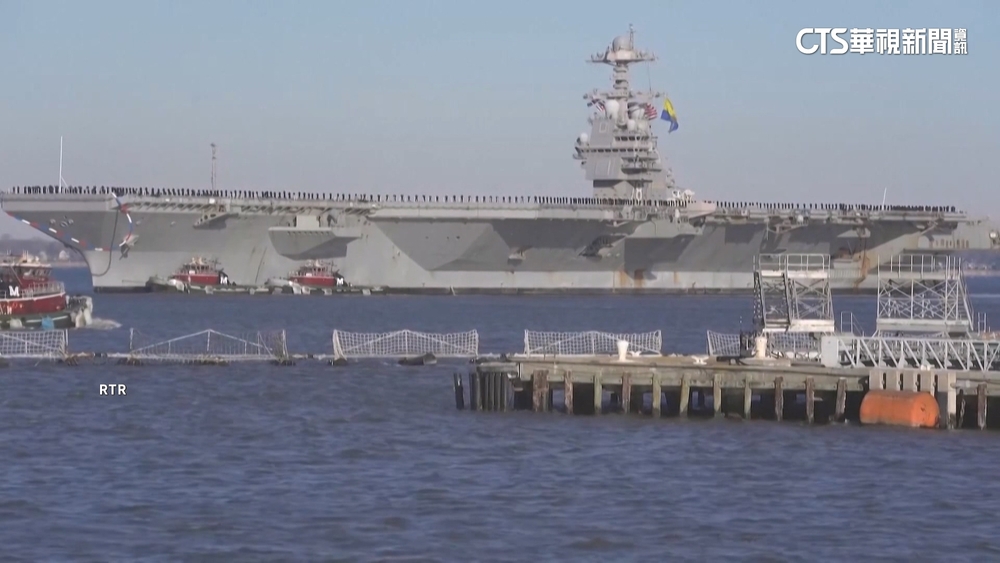 最強航艦福特號相距僅500哩　委內瑞拉演習迎戰